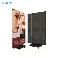 Afficheur publicitaire LED VISLAT, écran d'affichage numérique P2.5 LED pour magasin/banque/bar/école et entreprise