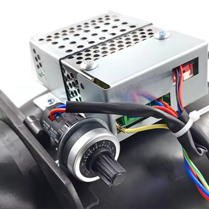 Ventilateur de refroidissement d'air métallique à montage sur table 2026, souffleur de ventilation électrique amélioré, silencieux pour boîtier de serveur, moteur CC sans balais - Product Image 4