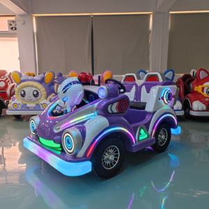 Voitures électriques à pare-chocs certifiées CE pour enfants et adultes, <span class=keywords><strong>location</strong></span> de kart à deux places avec éclairage LED et télécommande, utilisation en centre commercial - Product Image 1