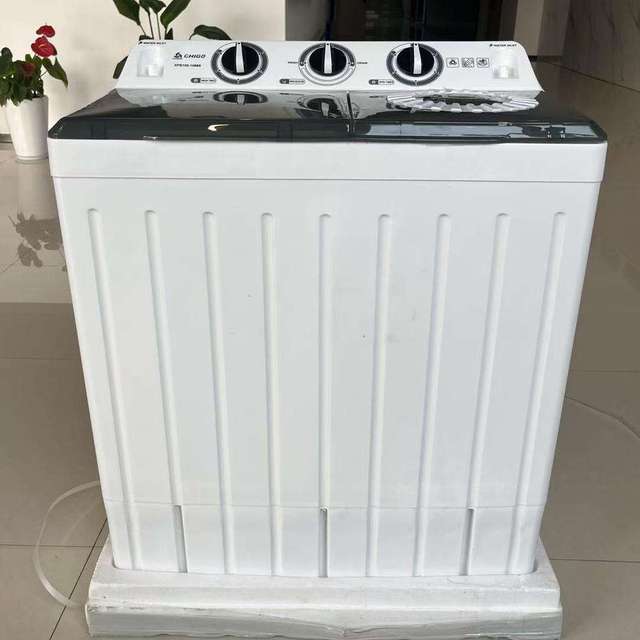 Twin Tub 10kg Top-Load Electric Washing Machine with Drying Function for Small Space Household & Hotel Use