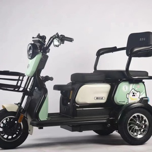800W Electric Tricycle Household Small Scooter Three-seat Adjustable Electric Tricycle - Product Image 6