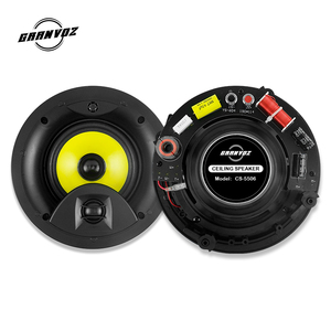 Altavoz de techo negro de 6 pulgadas, 2 vías, pasivo, 8 ohmios, <span class=keywords><strong>tipo</strong></span> HiFi sin marco para techo, <span class=keywords><strong>CA</strong></span>, 1, 2 vías - Product Image 6