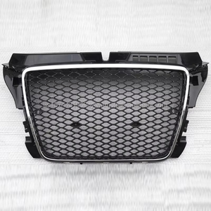 กระจังหน้าโครเมียม ABS คุณภาพสูงแบบไม่มีตราสัญลักษณ์ สำหรับ Audi 08-12 S3 8P.5 RS3 Style รับประกัน 3 เดือน ติดตั้งง่าย - Product Image 3