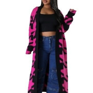 Cardigan de malha feminino, casaco jaqueta de malha para mulheres, roupas de outono e inverno para outono - Product Image 3