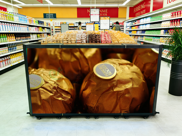 LED Foldable Mall Display Kiosk Portable Interactive for Retail Promotional Product Showcase Shopping Mall Guide Stand