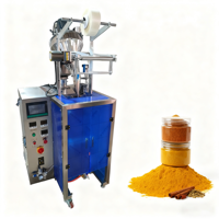 Machine d'emballage et de conditionnement entièrement automatique économique pour poudres d'épices, avec moteur pour la formation et la scellure de sachets/sacs en papier pour produits alimentaires et chimiques