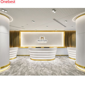 Mostradores <span class=keywords><strong>de</strong></span> recepción Led <span class=keywords><strong>de</strong></span> superficie sólida 2026, Color blanco para Game Center <span class=keywords><strong>Arena</strong></span> - Product Image 1