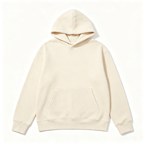 Sweat-shirt à capuche personnalisable de haute qualité pour homme, modèle uni, OEM ODM pour la production en gros de marques. - Product Image 1