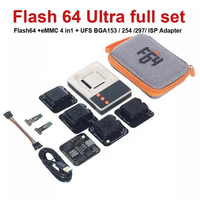 Nouvelle boîte à outils F64 Lite Flash 64 Emmc ISP Flash 64 Box Flash64 +eMMC 4 en 1 + UFS BGA153/254 1297/1SP Adaptateur pour téléphones mobiles