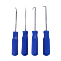 Juego de destornilladores para sello de aceite de coche, 4 Uds., junta tórica, extractor de juntas, ganchos de selección, herramientas, accesorios de reparación Manual para vehículos