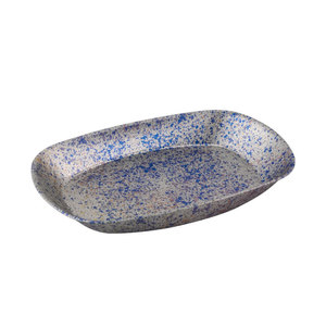 Assiettes vertes et violettes, vaisselle écologique en acier inoxydable, soucoupe, plateau alimentaire de camping, vaisselle durable, empilable, pour servir - Product Image 6