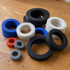 Custom <b>Silicone</b> Rubber Seals Ring <b>Gasket</b> Washer Black White Blue Red Gray Moulded Circular Parts - Product Image 2