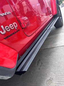 Pedane e Barre Nerf Elettriche in Alluminio per <span class=keywords><strong>Jeep</strong></span> <span class=keywords><strong>Wrangler</strong></span> JK JL 2/4 Porte, Resistenti, Servizio OEM Personalizzato, Direttamente dalla Fabbrica - Product Image 5