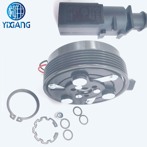 ชุดคลัตช์คอมเพรสเซอร์ A/C <span class=keywords><strong>24V</strong></span> สำหรับ Audi Tt VW Jetta SD7V16รถยนต์เครื่องปรับอากาศและ1J0820803B ทำความร้อน - Product Image 2