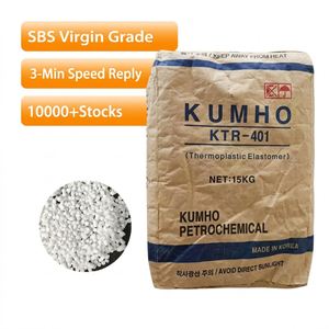 เม็ดยาง SBS เกรด KUMHO สำหรับฉีดขึ้นรูปที่มีความแข็งแรงสูง วัตถุดิบเรซิน SBS คุณภาพดี ราคาโรงงาน - Product Image 1