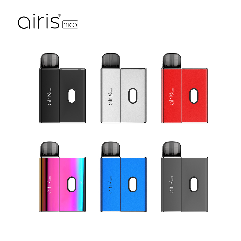 Доставка DHL Airis Нико Vape Mod Kit батарея многоразового использования и Pod адаптер Vape Pod Комплект
