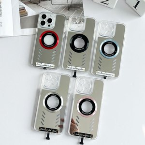 2025 nuova custodia di ricarica per telefono cellulare magnetica trasparente rigida Wireless posteriore per Pc + lente in Tpu luce bagliore per <span class=keywords><strong>Iphone</strong></span> 17 Pro Max - Product Image 2