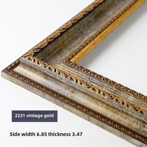 Factory Popular America Style Decorative Photo Frame <b>Plastic</b> Customized <b>Plastic</b> Mold <b>Plastic</b> Wall Frame <b>Strips</b> - Product Image 2
