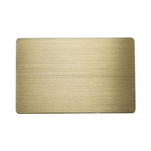 Ventes directes d'usine Cartes de visite RFID/NFC en métal personnalisées Cartes de membre VIP Cartes en acier inoxydable étanches pour l'accès - Product Image 3