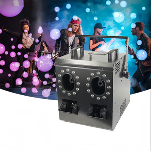 Nuova Macchina per Fumo e Bolle LED RGBW 1500W a 2 Vie con Proiettore, Controllo Remoto DMX512 per Matrimoni, DJ, Natale, Halloween - Product Image 6