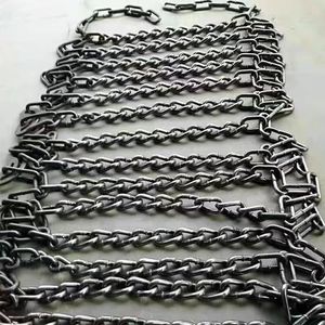 Vendita Diretta dalla Fabbrica di Catene Antiscivolo per Pneumatici di Camion, Catene Antiscivolo per Neve in Acciaio al Manganese Rinforzato - Product Image 5