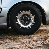 Nouvelles jantes en alliage d'aluminium forgé argentées à rayons multiples, Beadlock, concaves profondes, 18-22 pouces, 5x112 5x120, compatibles avec GTR SUV 4x4