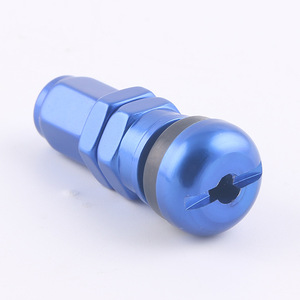 Ew CNC Xe Đạp Pháp Vòi Phun Không Khí Van Cap Hợp Kim Nhôm Chrome Kết Thúc Đầy Màu Sắc <span class=keywords><strong>Lug</strong></span> Nuts Phụ Kiện Mô Hình 145 - Product Image 4