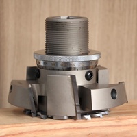 Alat Pengolah Kayu Large Row Moulder, Pisau Helical Cutter Head, Planer Shaft Insert Knife, Spindle Tenon Cutter