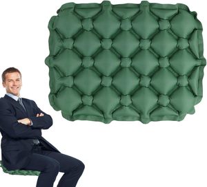 Cojín de Asiento Inflable de Nailon 40D TPU, Ultraligero, Resistente a la Humedad, Plegable, para Camping, Senderismo y Estadios - Product Image 5