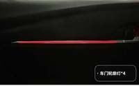 Pour Toyota Camry 9ème génération 2024-2025, éclairage LED RGB pour panneaux de porte, contrôle par application, éclairage ambiant intérieur automobile