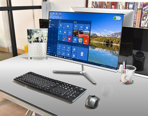 23.8 Inch I3 I5 I7 All in One Pc Desktop Computers , Customized Welcome - Product Image 3