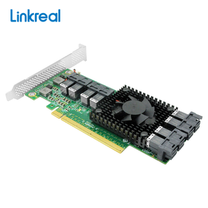 Tarjeta Adaptadora Linkreal LRNV9348-8I <span class=keywords><strong>PCI</strong></span> <span class=keywords><strong>Express</strong></span> X16 <span class=keywords><strong>8</strong></span> U.2 SFF-8643 NVMe SSD, Extensión, Garantía de 2 Años, Envío DHL, PCB - Product Image 4