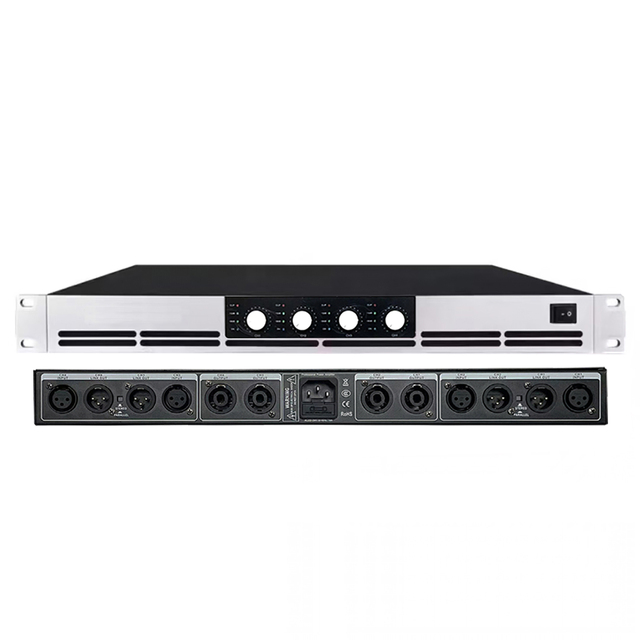 Professional DJ Stage 4-Channel 1500Watt Class D Amplifier Digital Audio Video & Lighting Professional