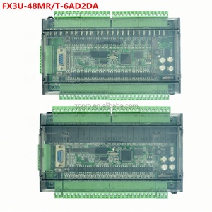 Zopro RTC RS485บอร์ดควบคุมอุตสาหกรรมสื่อสารสำหรับการเขียนโปรแกรม PLC 24อินพุต/ เอาต์พุต FX3U-48MT/FX3U-48MR PLC 24V - Product Image 3