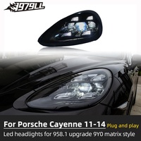 [1979] Faros de Coche de Alta Calidad 2011-2014 para Porsche Cayenne 958.1, Actualización a Faros LED Estilo PDLS 2023