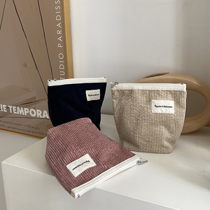 Biểu Tượng Tùy Chỉnh Mini Girly Những Điều Nhung Kẻ Son Môi Pouch Tiny Cô Gái Pouch Nail Ba Lan Lưu Trữ Vệ Sinh Túi - Product Image 5