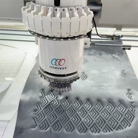 Machine à broder industrielle informatisée à 8 têtes, qualité commerciale, pour la production de broderies à grande échelle en usine