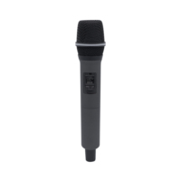 RQSONIC GHF-134 Microphone professionnel monocanal léger et abordable Microphone sans fil portable pour karaoké