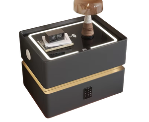 Furnitur cerdas meja samping tempat tidur, furnitur pintar nirkabel dengan pengisian daya Usb untuk penyimpanan Speaker samping tempat tidur - Product Image 1
