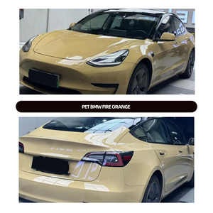 स्व-चिपकने वाला पालतू ऑटोमोटिव रंग बदलने वाली फिल्म क्रिस्टल रेगिस्तान पीला कार शरीर रोल मॉडल पालतू-रेगिस्तान तूफान - Product Image 1