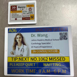 Étiquettes de rayon électroniques Ble Api App 13,3 pouces NFC E-Ink Epaper, affichage E Ink, plaque signalétique pour salle de conférence d'hôpital ou salle de réservation - Product Image 1
