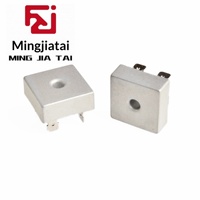 Redresseur de chargeur à pont complet carré KBPC5010 50A 1000V, quatre broches à traversage