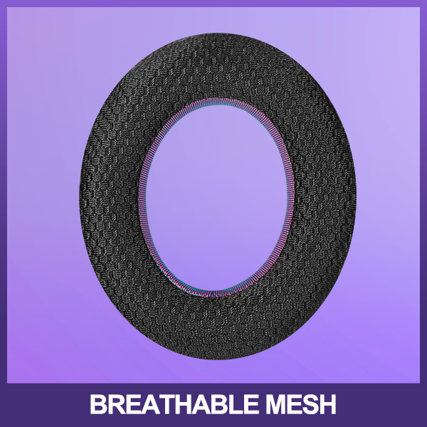 mesh cloth black+purple