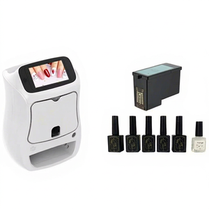 Imprimante à ongles 3D intelligente automatique mini avec WiFi, matériau ABS - Utilisation en salon et à domicile, DIY Nail Art et robot de manucure intelligent - Product Image 1
