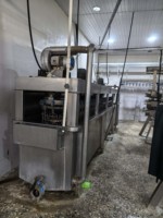 Machines modernes en acier pour l'épluchage et l'échaudage automatique des poulets pour les fermes, les restaurants et les abattoirs