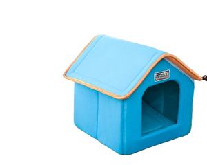 Grosir pabrikan rumah kucing lembut anjing kecil dapat dilipat lepas pasang - Product Image 1