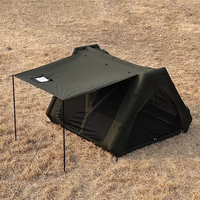 Grande tente de camping étanche tente pneumatique combinaison portable tente gonflable pour les événements touristiques extérieurs Oxford de haute qualité