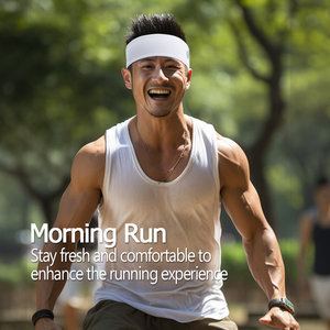 Tu ที่คาด<span class=keywords><strong>ผม</strong></span>เด็กผู้หญิง DRI พอดีกับกีฬาวิ่งผ้าคาดหัวโยคะ<span class=keywords><strong>ส</strong></span>ำหรับผู้<span class=keywords><strong>ชาย</strong></span>สายรัดศีรษะออกกำลังกาย<span class=keywords><strong>ชาย</strong></span>ทุกเพศ - Product Image 4