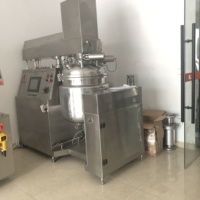 Équipement de mélange personnalisé Huashang, machine à émulsionner sous vide en acier inoxydable pour crème cosmétique, lotion, savon