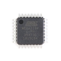 Microcontrolador ATMEGA328P-AU AVR MCU de 8 bits, 20MHz, 32KB Flash, 2KB RAM, 1KB EEPROM, TQFP-32, IC de 1.8V-5.5V, -40C~+85C